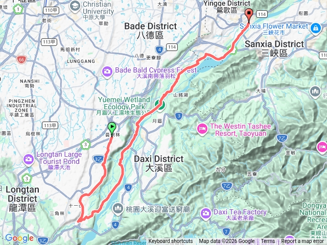 20260402 員樹林 三坑 大溪 鶯歌 UBike騎行預覽圖