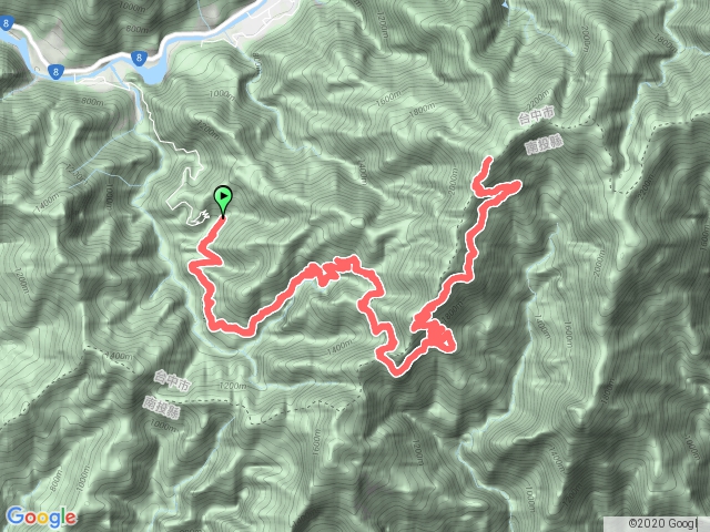 20200419 一日八唐-唐麻丹山+八仙山-裡冷林道之八仙山/分開紀錄