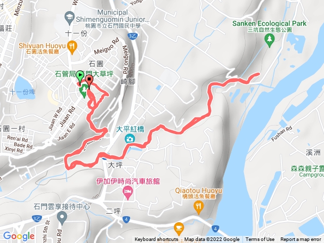 三坑生態公園環繞