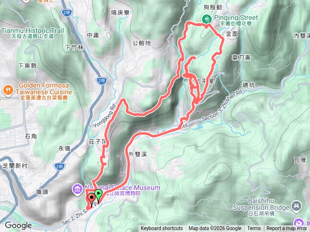 儷人瀑布溪山百年古圳狗殷勤步道預覽圖