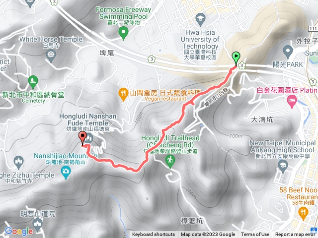 南山福德宮登山步道（華夏登山口）