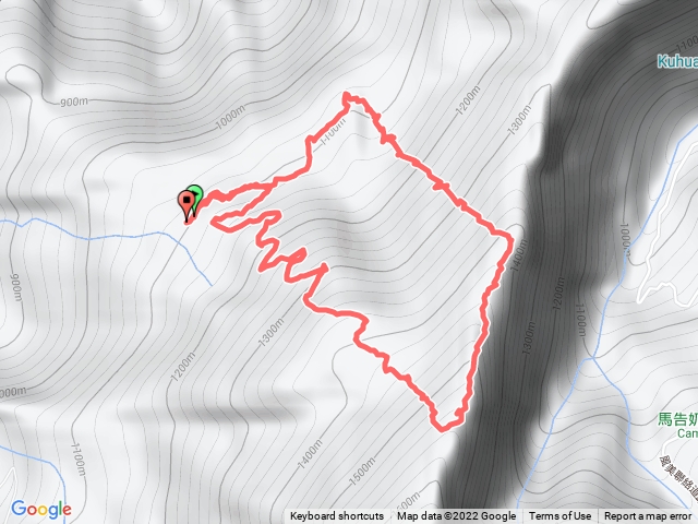 南庄老街蓬萊大石壁＋中石壁O型（蓬萊林道進入）