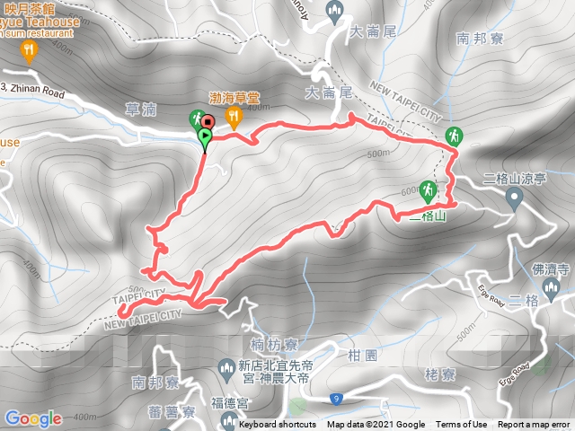 二格山、次格中華電信中繼站、南邦寮山