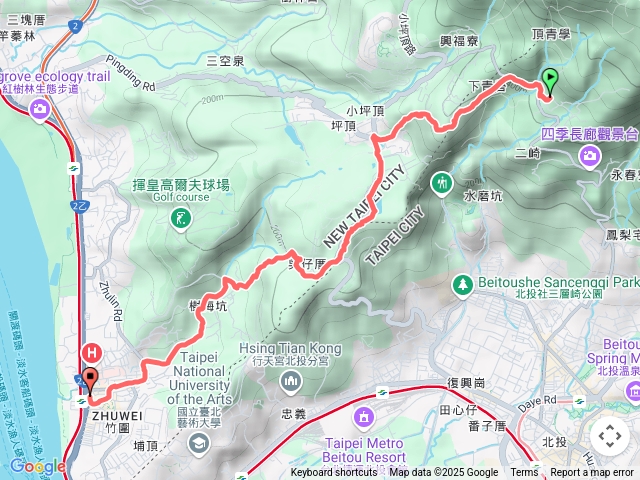 20250307清天宮小坪頂山仙掘池竹圍