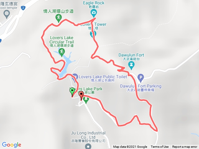 情人湖 大武崙砲台