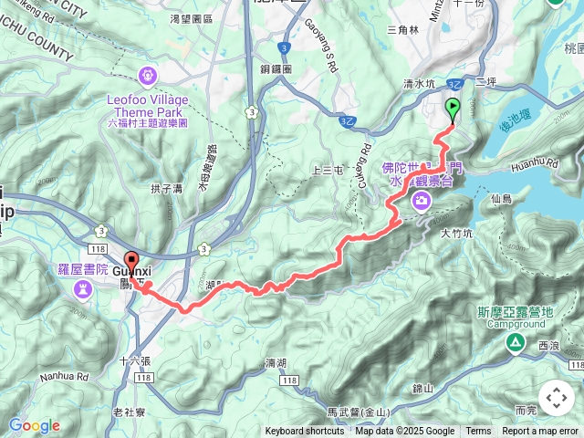 樟之細路 石門-關西段 太平山-清水坑山-石門山-小竹坑山-大竹坑山風-十寮山-東畚箕山-石人崠-老虎山-眺望崠