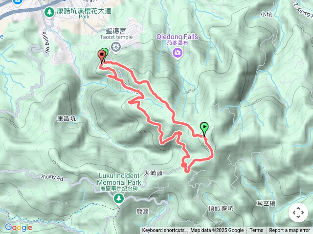 大尖山-四分尾山