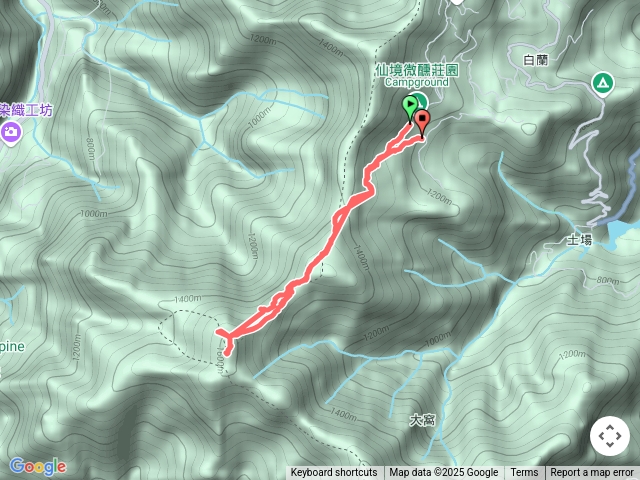 大窩山石頭步道