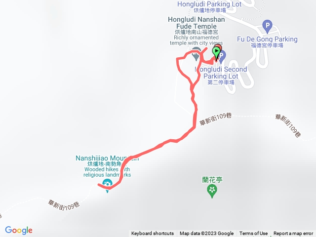 小百岳集起來烘爐地登山步道(南勢角山)202305161349