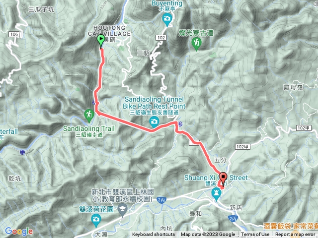 猴硐至雙溪自行車道