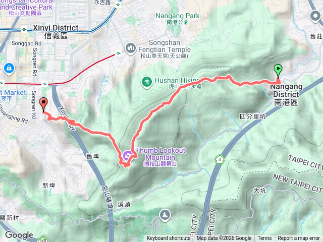 南港山縱走(中華科大至象山)預覽圖