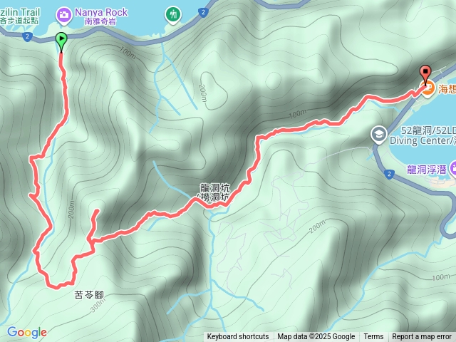 石梯坑古道-苦苓嶺-龍洞坑古道