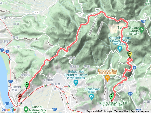 天母古道、紗帽山、台北大縱走第一段