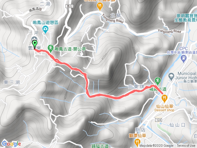 20201103 苗栗頭屋獅潭鳴鳳古道來回 雲洞宮、情人谷、義民廟、台三線
