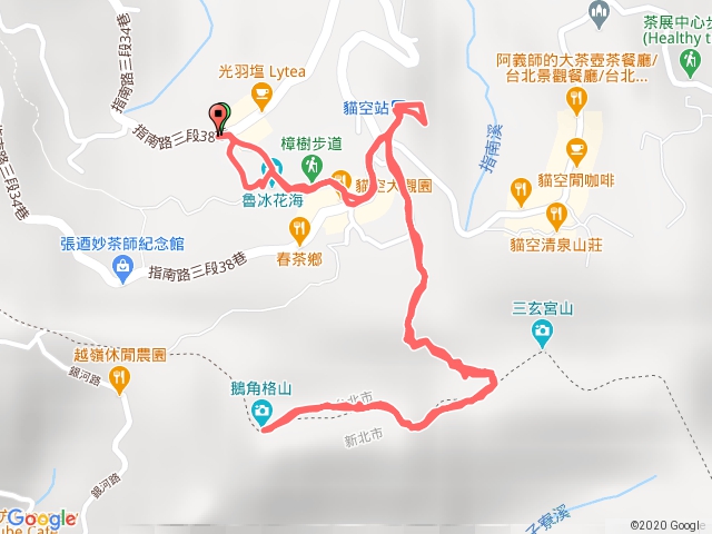 樟樹步道-》鵝角格山