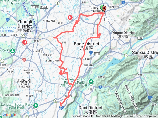 桃園埤塘單車行