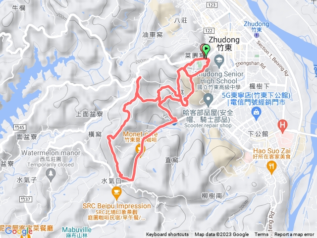 竹東森林公園週邊步道/樹杞林山 新具庄山預覽圖