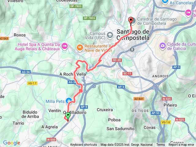 CaminoO'MilladoiroToSantiagodeCompostela