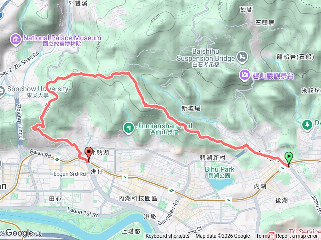 金劍縱走.金面山到劍南路預覽圖