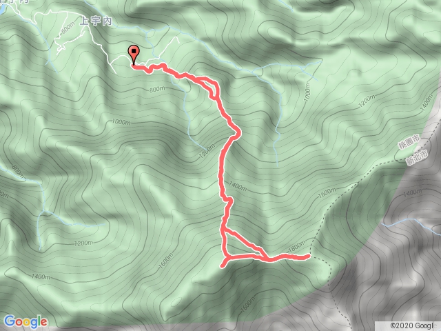 南插天山、魯培山、上宇内山(南插北峰)，8:字健走