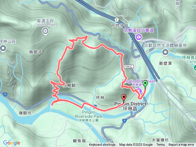 20250201坪林-國中站-坪林老街-水柳腳登山步道-烏窟子山-淡蘭古道南路-立體畫-親水吊橋-坪林站