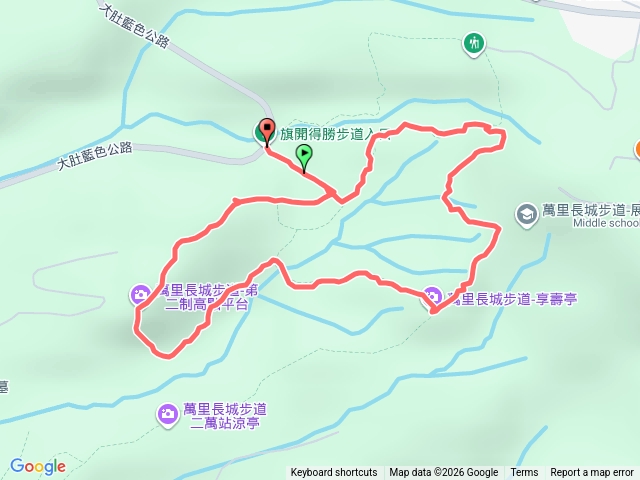 萬里長城登山步道