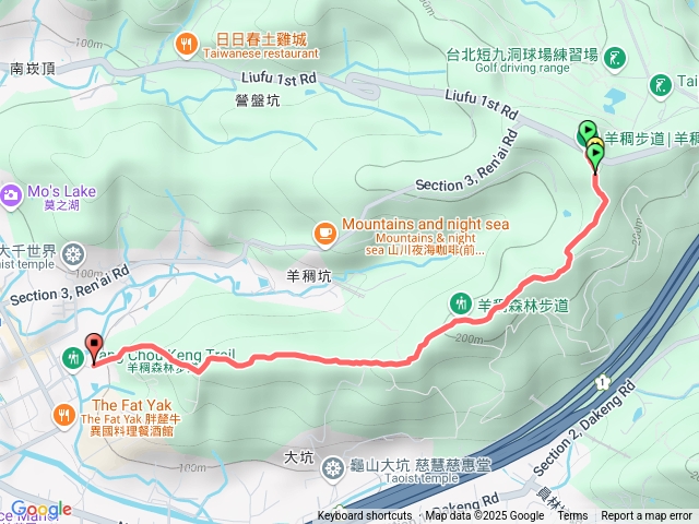 羊稠山森林步道