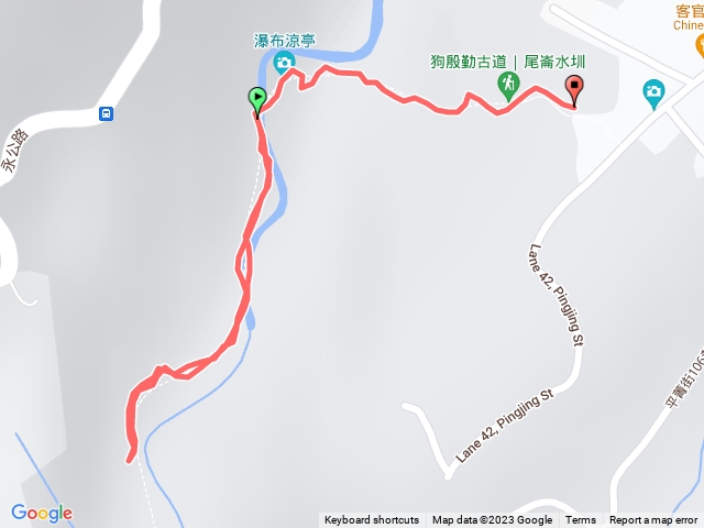 平菁街42巷到公平橋