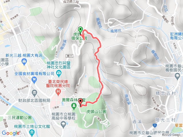 桃園環保公園爬山