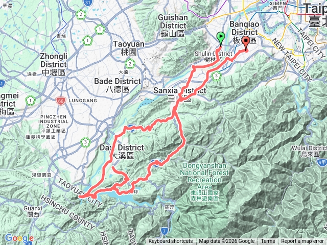 騎車環石門水庫/總督府古道