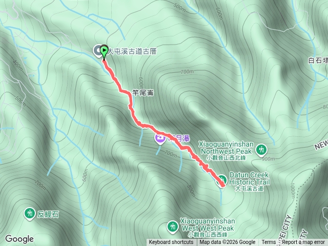 大屯溪古道預覽圖