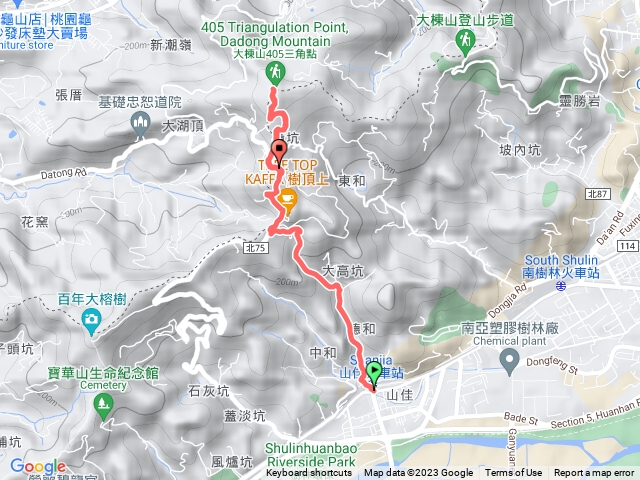 小百岳集起來樹林大棟山、青龍嶺、大同山步道202301280808