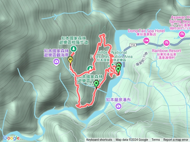 知本森林遊樂區步道群