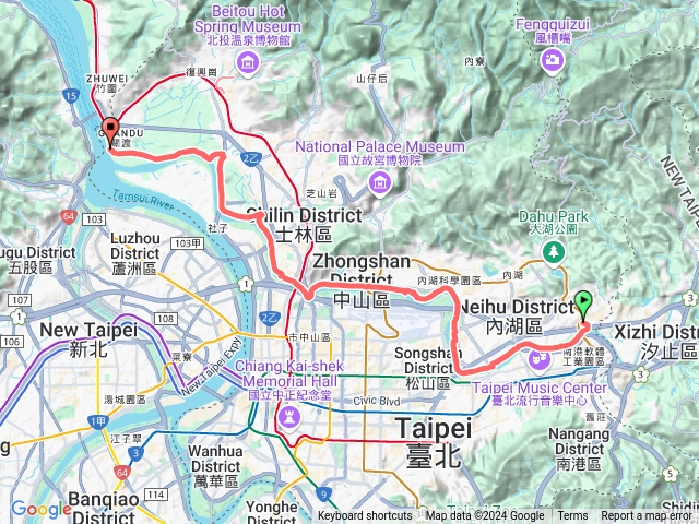 .東湖／基隆河右岸／淡水河右岸／關渡20241201