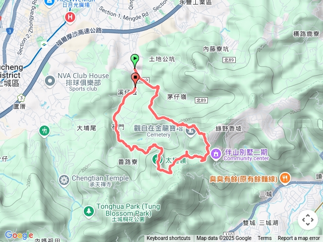 土城2山3嶺