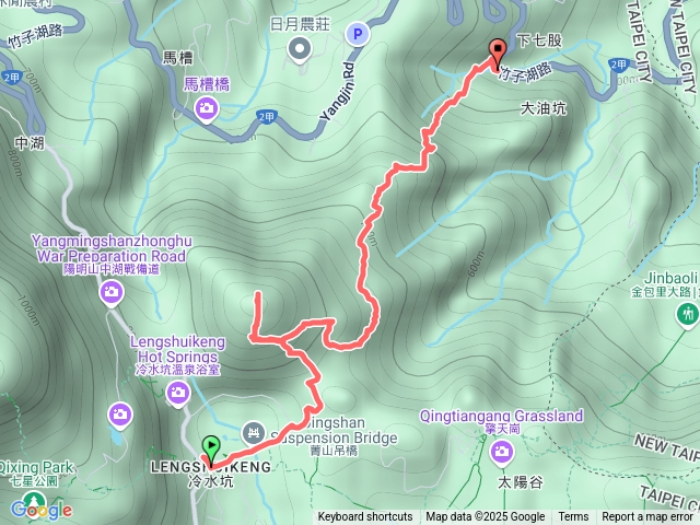 七股山七股古道