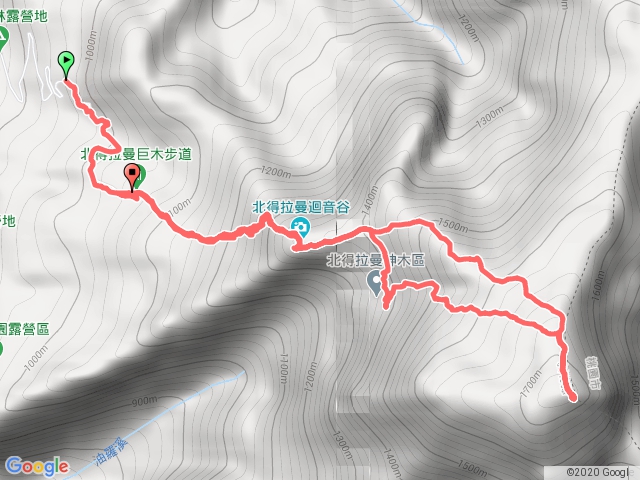 2020/7/11北得拉曼 內鳥嘴山