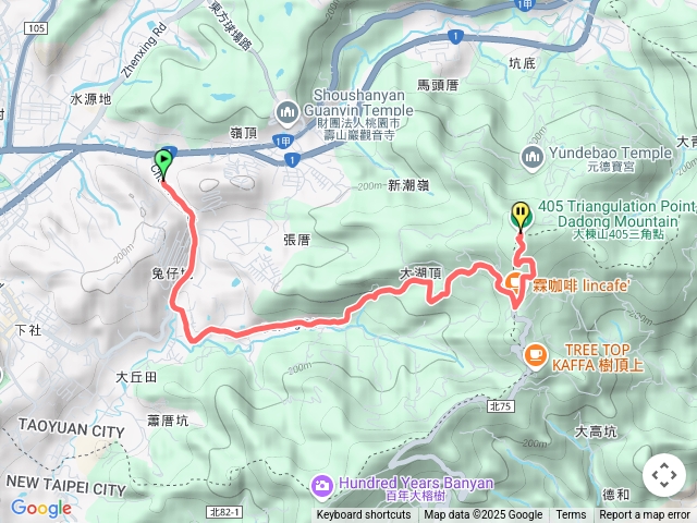 大棟山405