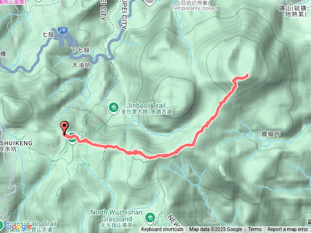 擎天崗＞磺嘴山（原路來回）預覽圖