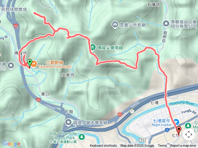 七堵瑪陵尖古道