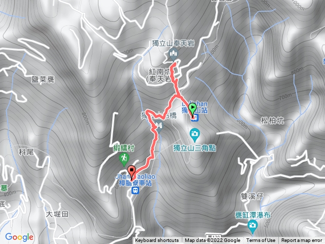 暖蛇_獨立山-奉天岩-樟腦寮車站