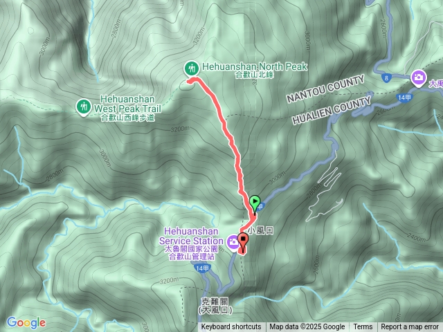 合歡北峰步道預覽圖
