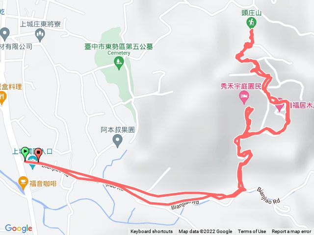 台中/東勢/頭庄山