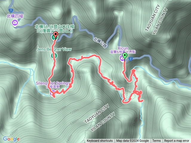 2024/9/7西村下溯四稜溫泉