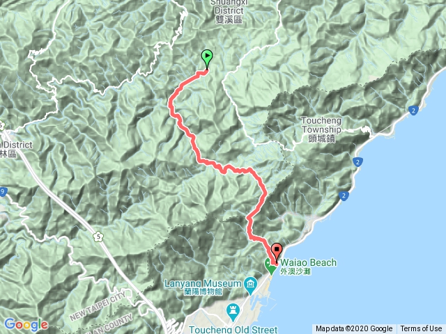 淡蘭中路--料角坑出外澳