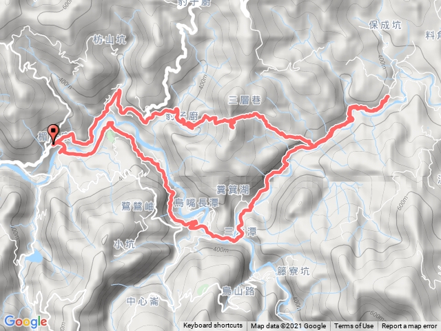 闊瀨古道-北勢溪古道-南豹子廚-闊瀨古道