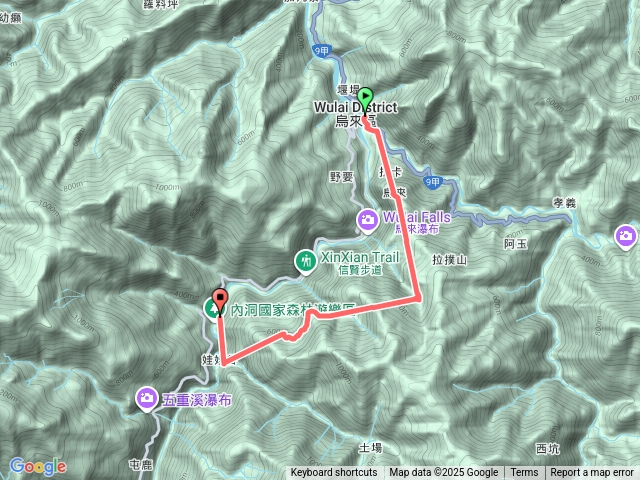 大刀山內洞森林瀑布預覽圖