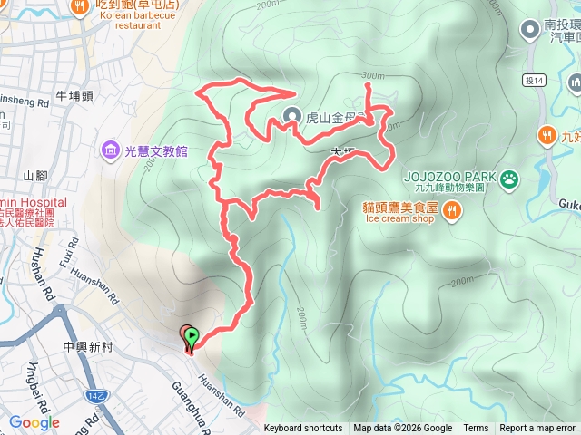 南投中興新村虎山步道大虎山三角點預覽圖