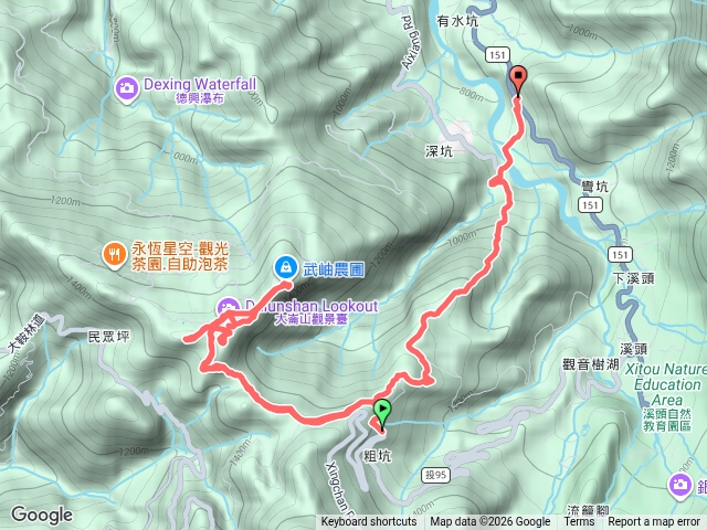 公車6883B竹山工業區站>羊彎溪頭六連峰>出崩坎頭公車站6719回竹山延平站(溪頭出6883客滿不停)預覽圖
