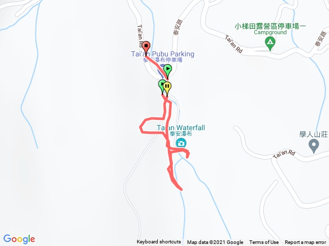 泰安瀑布健行